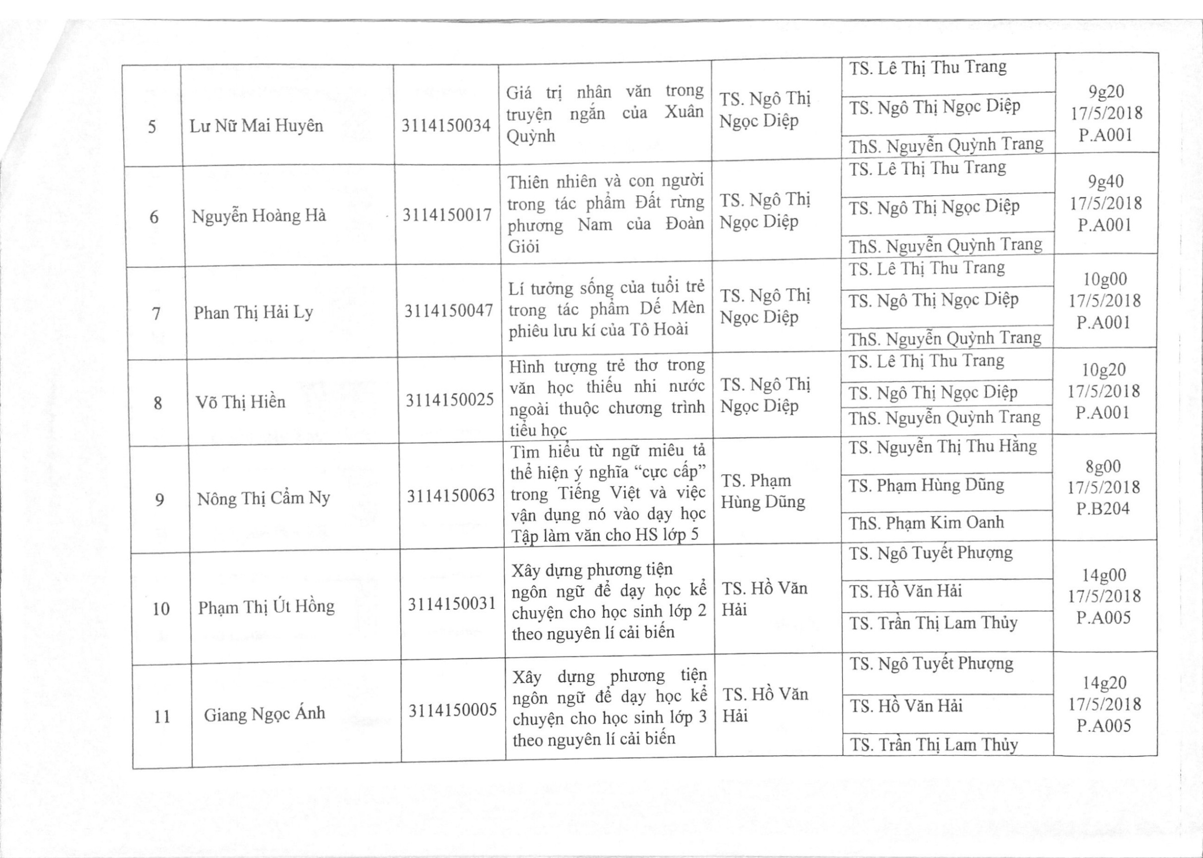 2018 Lich bao ve KLTN 17 18 Page2